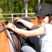 Mädchen und ihr Pony